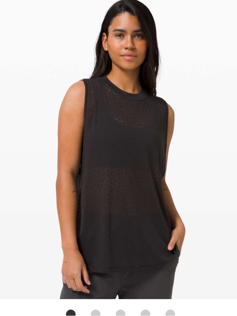 Lululemon All Yours Boyfriend Tank *Veil